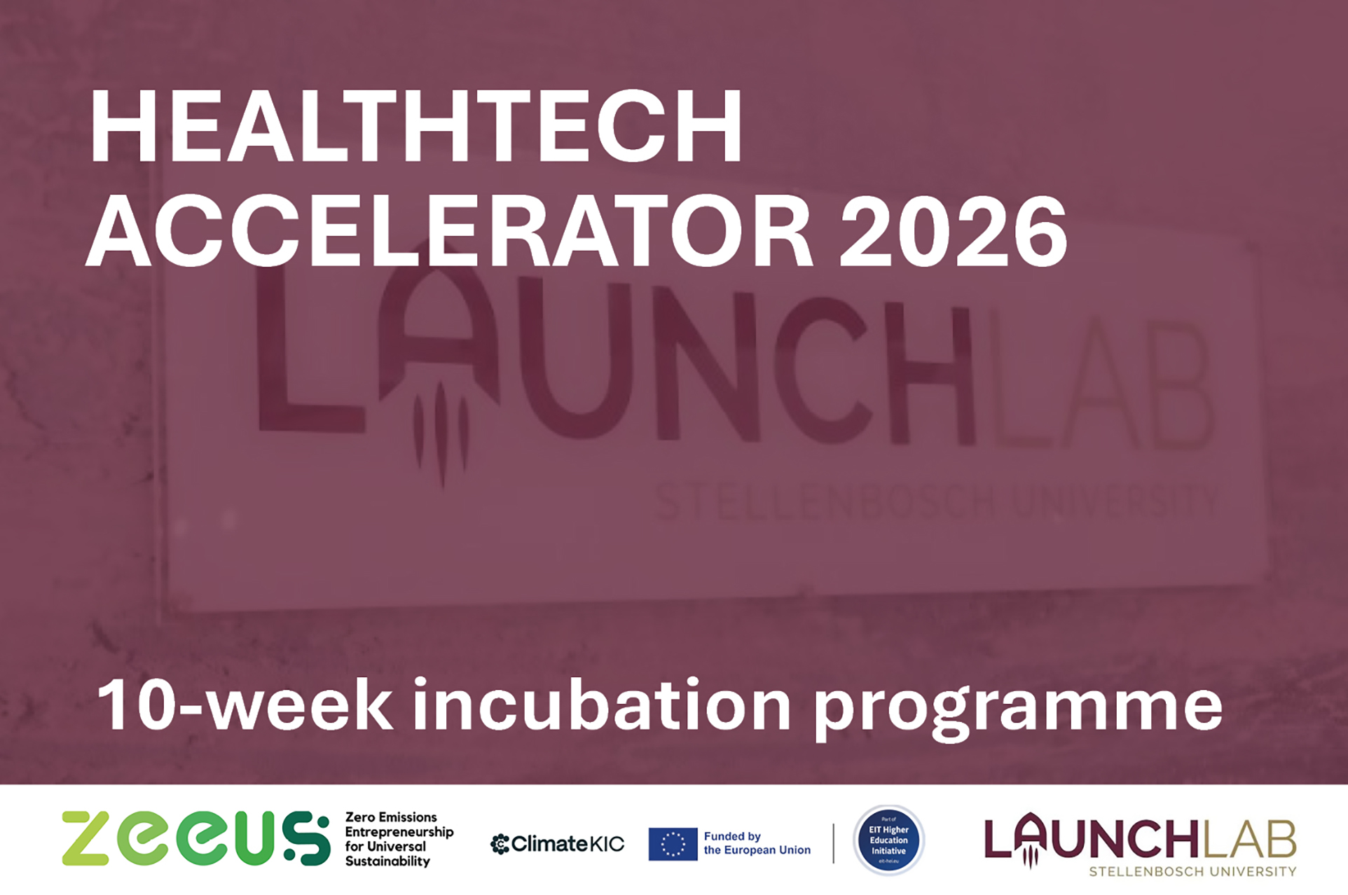 HealthTech Accelerator 2026 kicks off with eight ventures joining 10-week incubation programme